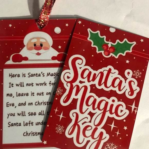 Santa's Magic Key Set with Tags - Picture 6 of 9